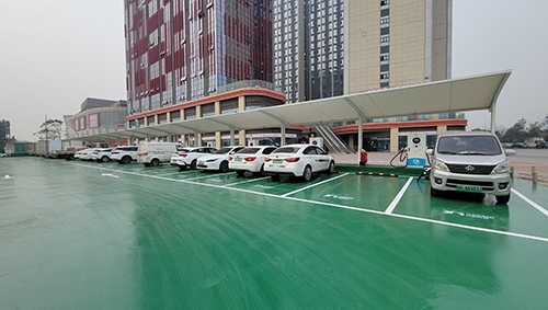 新站来啦，成都北城红街超级充电站