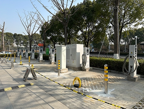 新站来啦，苏州月亮湾国际中心充电站