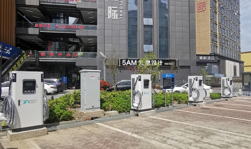新站来啦，南通三峰国际大厦充电站